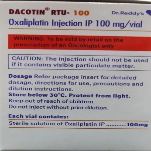 Dacotin 100 Mg Injection - Physical Form: Liquid