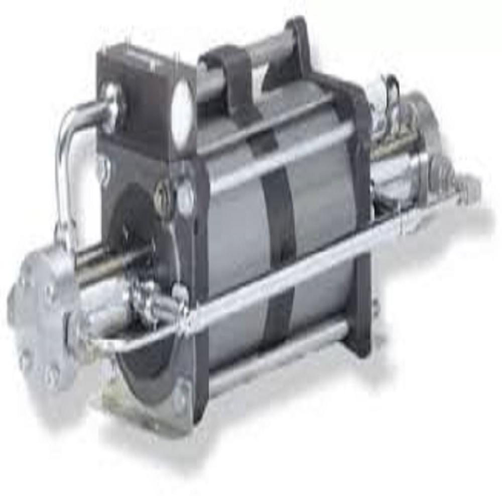 Air Driven Gas Booster - Color: Steel