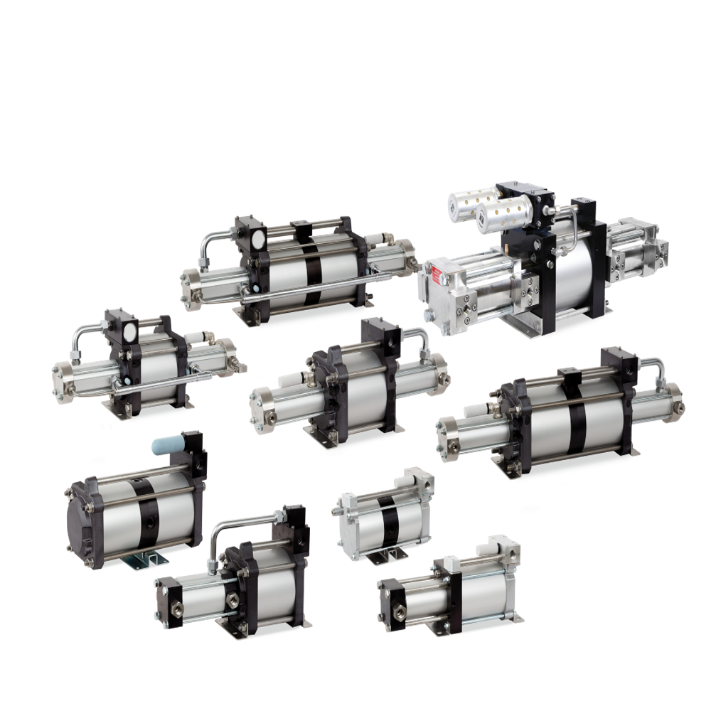 Air Driven Gas Booster