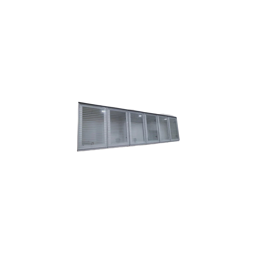 Aluminium Profile Door - Color: Grey