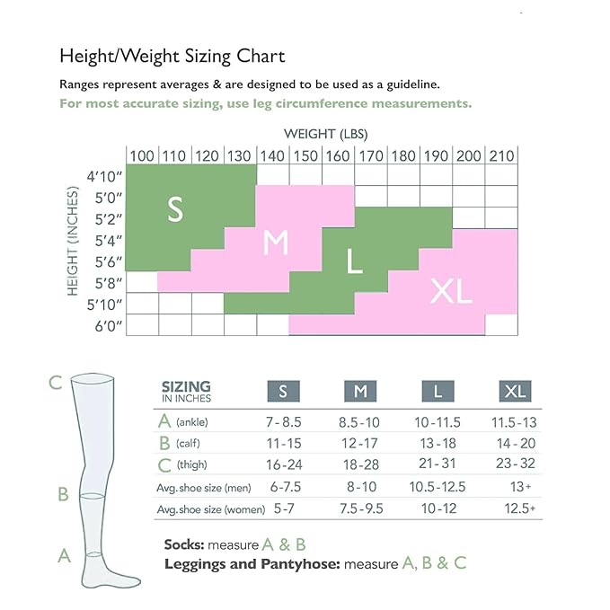 Cotton compression socks
