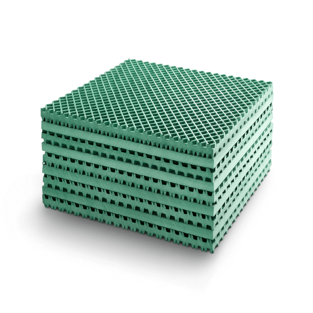 Bilz Antivibration Pads - Color: Green