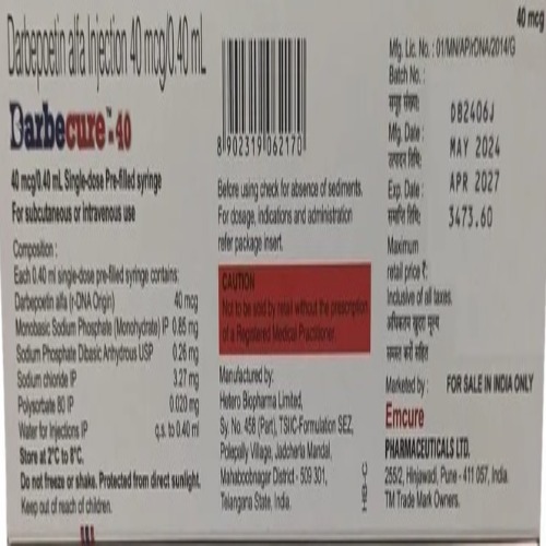 Darbecure 40 mcg PFS