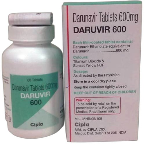Daruvir 600 mg Tablet