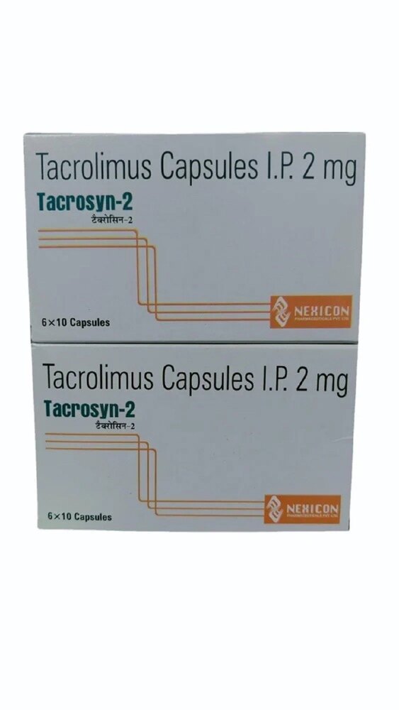 Tacrosyn 2 Mg Capsules - Ingredients: Tacrolimus