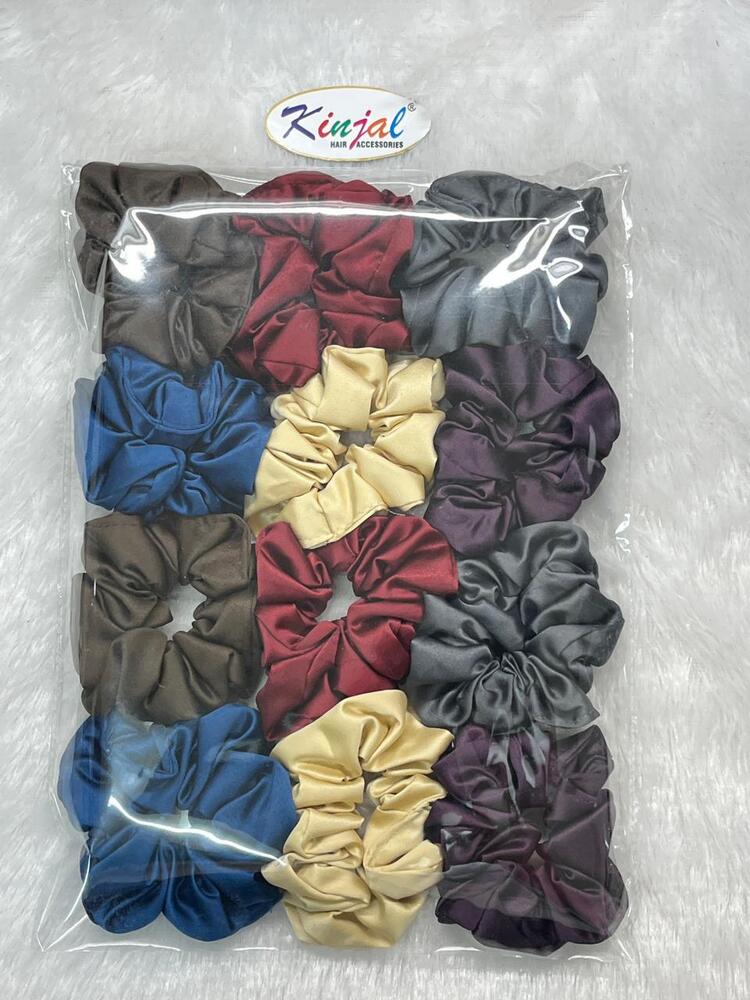 Satin Hair Scrunchies
