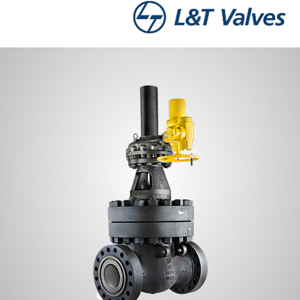 L&T Cast Steel WCB Gate Valve Class 1500 Cat No. 1A3-8