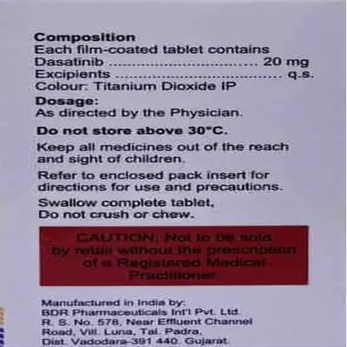 Dasafav 20 mg Tablet