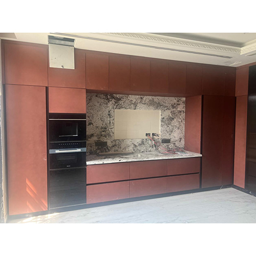 Straight Modular Kitchen - Assembly: Carpenter Assembly