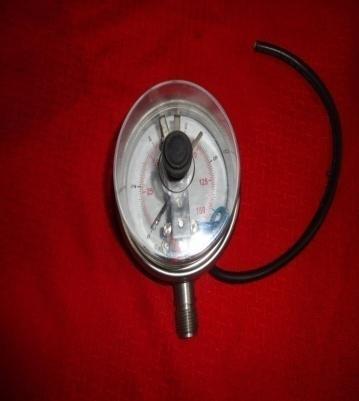 Electric Contact Gauge - Aluminium/SS 304, 100mm & 150mm Nominal Size | Over Load Protection, Excellent Durability, Low Maintenance, Adjustable Contact Arms