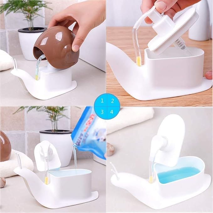 snail soap dispencer
