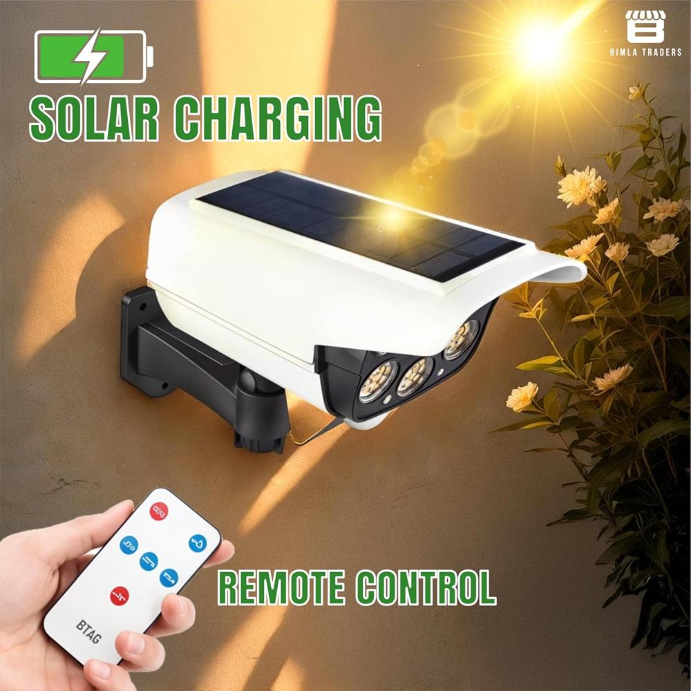 Solar Lights Outdoor Motion Sensor - Color: White