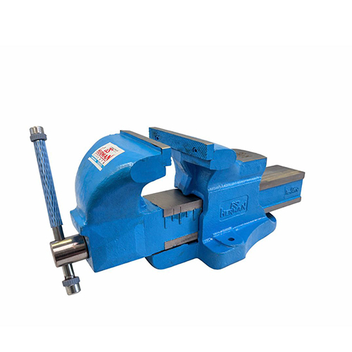 Gs-101 Semi Steel Body Bench Vice - Color: Blue