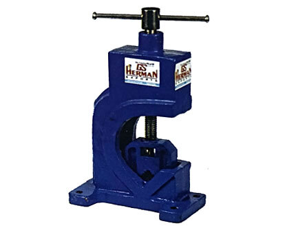 Gs-112 Open Type Pipe Vice - Color: Blue