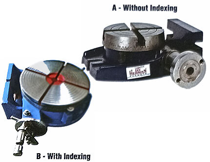 Gs-150 Rotary Milling Table - Color: Black & Blue