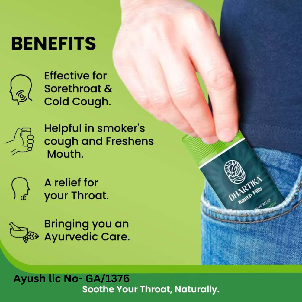 Dhartika Kanth Pills 5 Gm - Age Group: For Adults