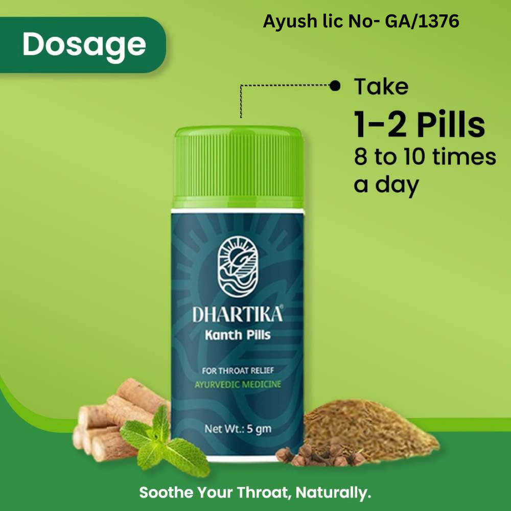 Dhartika Kanth Pills 5 GM