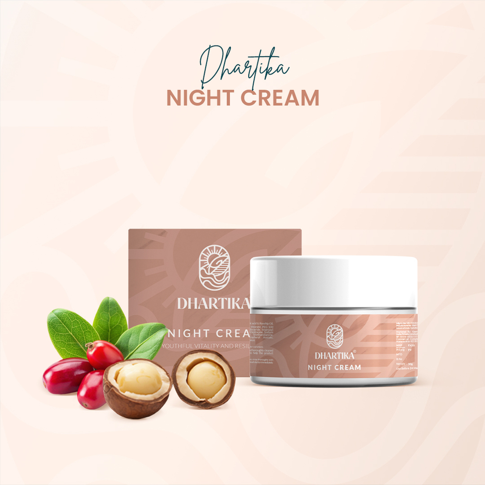 Dhartika Night Cream - Age Group: Adult