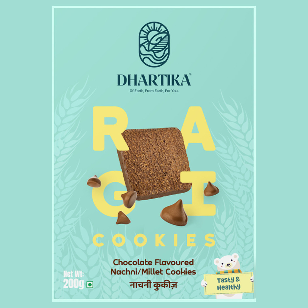 Dhartika Ragi Cookies - Packaging: Single Package