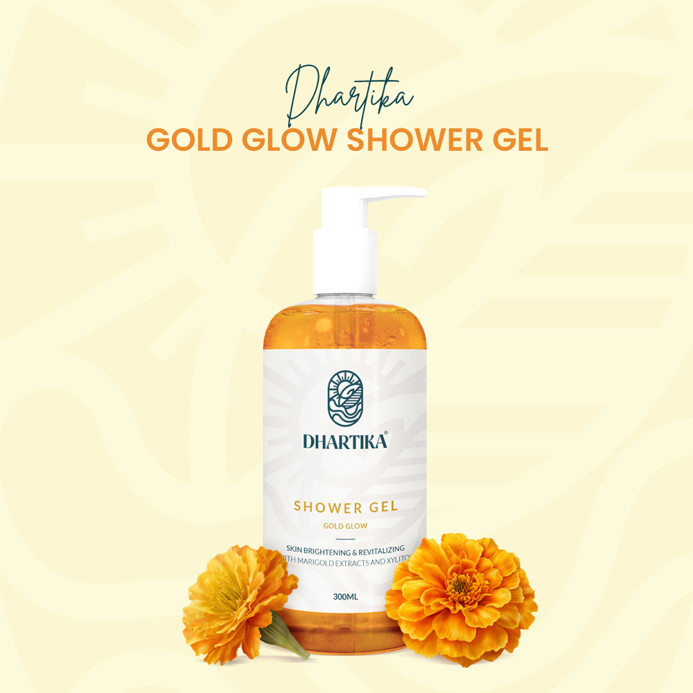 Dhartika Gold Glow Shower Gel - Age Group: Adults