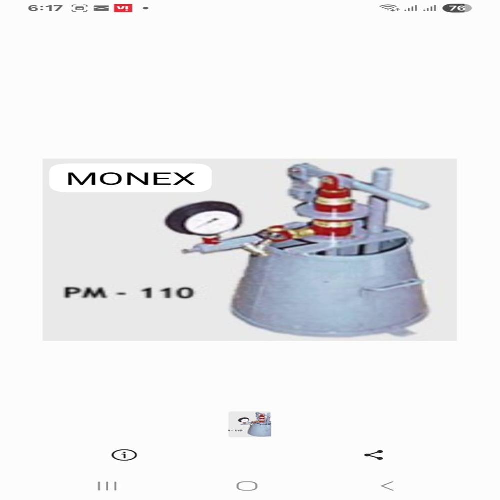 MONEX Hydrualic Test Pump