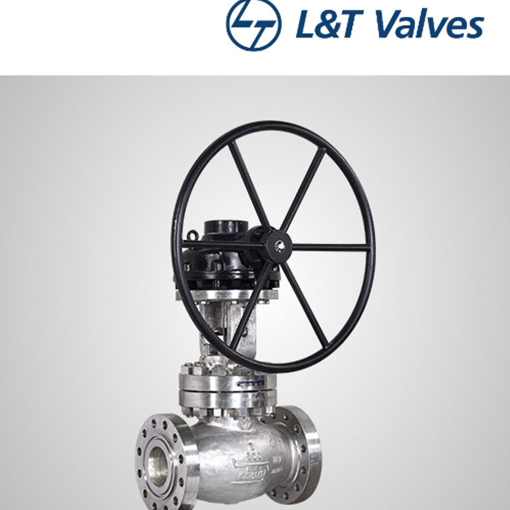 L&T Cast Steel WCB Globe Valve Class 900 Cat No. 493-8