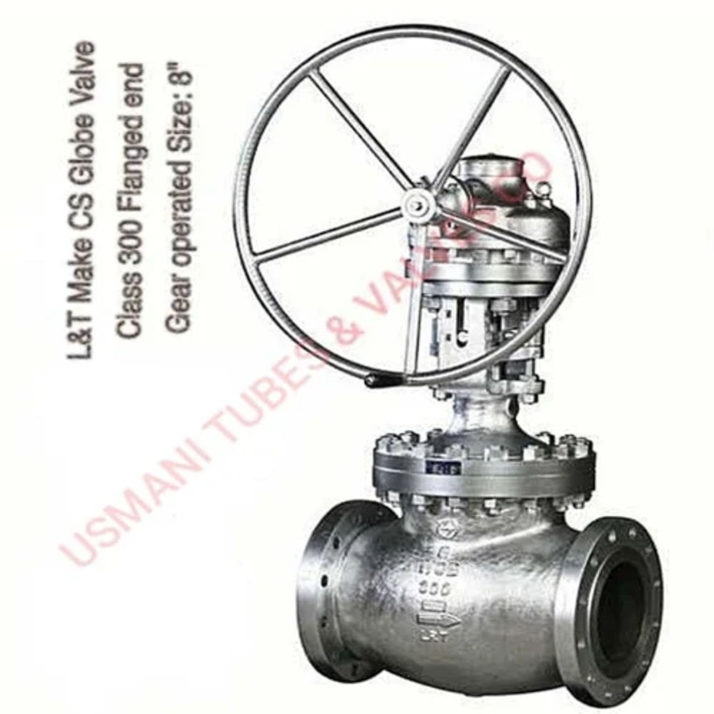 L&T Cast Steel WCB Globe Valve Class 300 LR3F-8 / 433-8