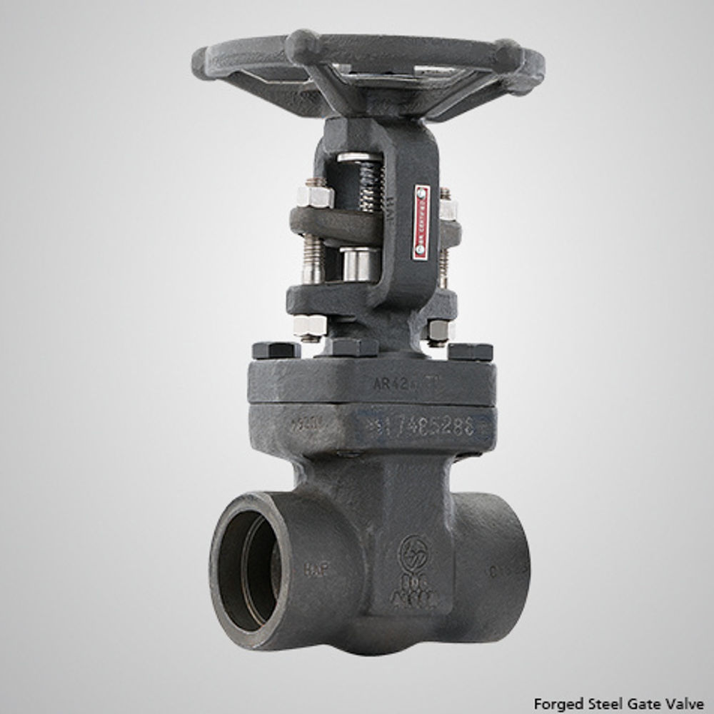 L&T Forged Steel A105 Gate Valve Class 800 Socket End 28208