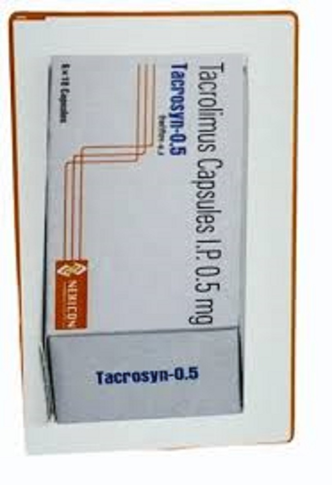 Tacrosyn 0.5 Mg Capsules
