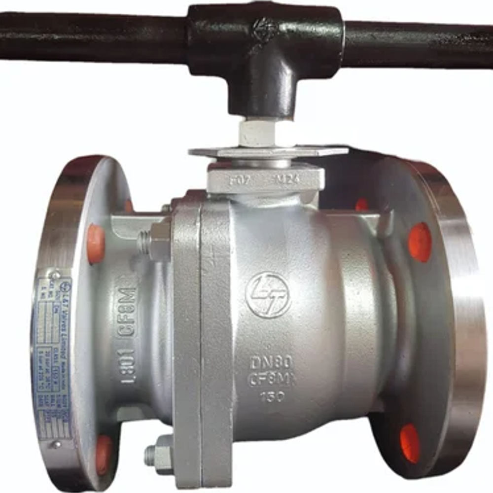 L&T SS316 Ball valve Full Bore Two Piece Design Class 150 L2FF1S