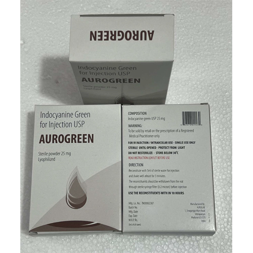 Indocyanine Green For Injection - Dosage Form: Liquid