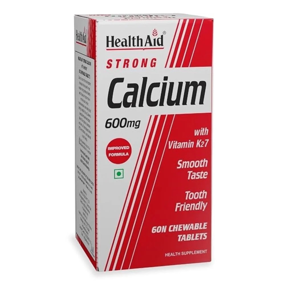 600Mg Healthaid Strong Calcium Tablet - Drug Type: General Medicines