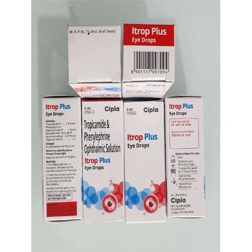 5Ml Tropicamide And Phenylephrine Ophthalmic Solution - Age Group: Suitable For All Ages