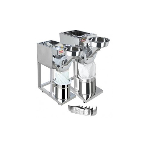 Ss 5Hp 2 In 1 Pulveriser Machine - Color: Silver