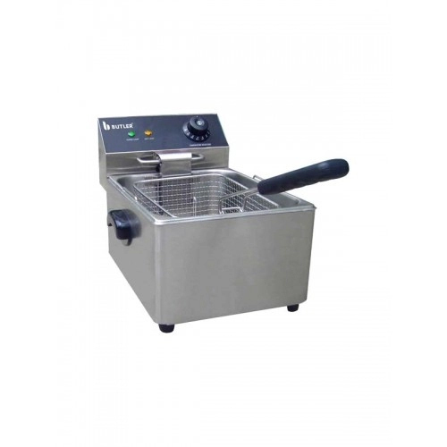 4 Litre Single Tank Electric Fryer With Side Handles - Application: Kitchen