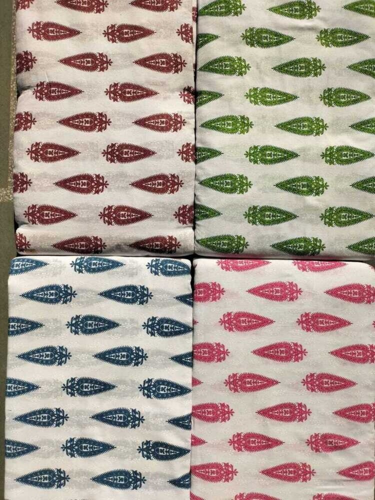 Cotton Printed Fabric - Color: Multicolor