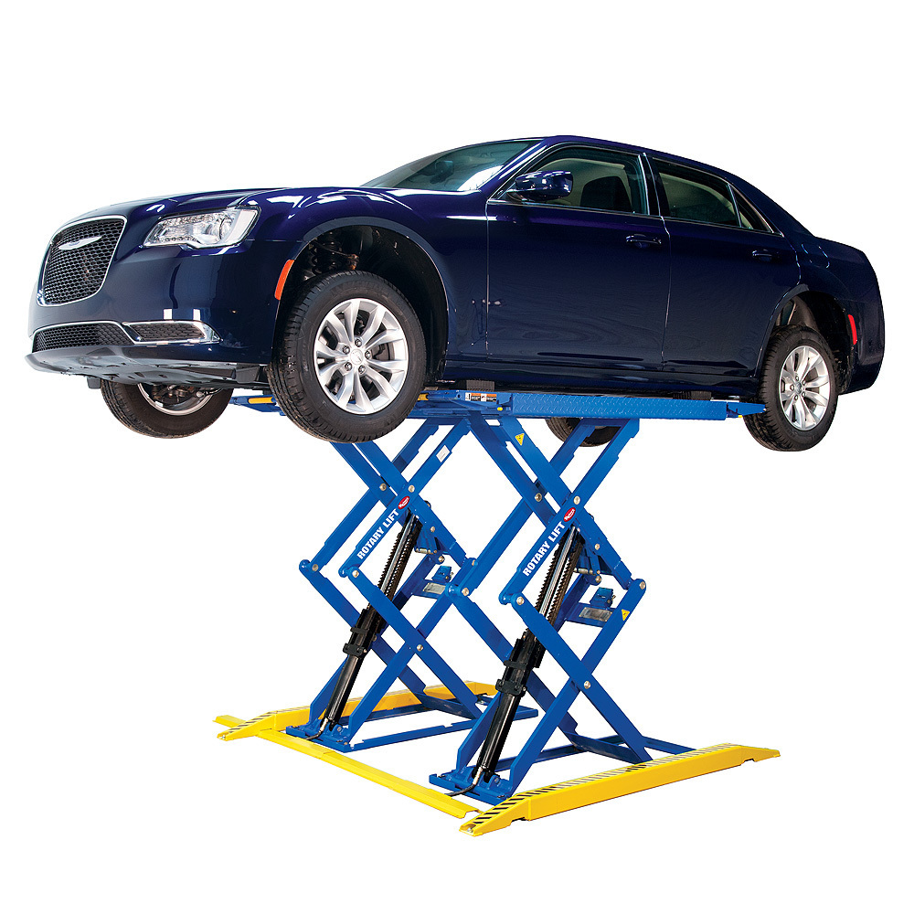 Hydraulic Car Lifts - Color: Blue