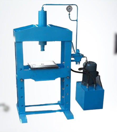 Hydraulic Press Machine - Color: Blue