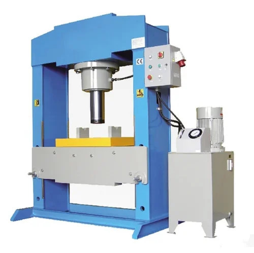 Hydraulic Press Machine - Color: Blue