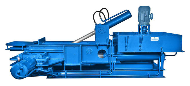 Hydraulic Bailing Press - Color: Blue