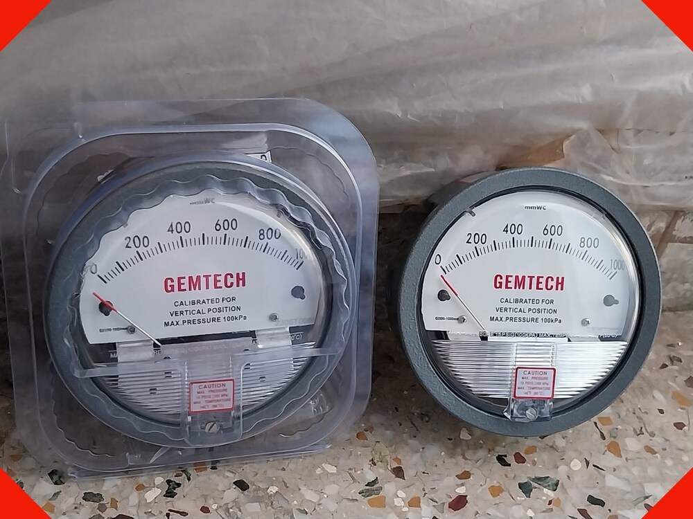 GEMTECH OMEGA DIFFERENTIAL PRESSURE GAUGE NEAR DAMANGANGA INDUSTRIAL PARK VAPI GUJARAT
