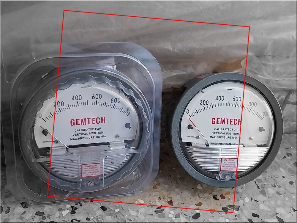 GEMTECH OMEGA DIFFERENTIAL PRESSURE GAUGE NEAR DAMANGANGA INDUSTRIAL PARK VAPI GUJARAT