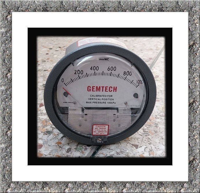 GEMTECH DIFFERENTIAL PRESSURE GAUGE For Kalol Industrial Estate Gandhinagar Gujarat