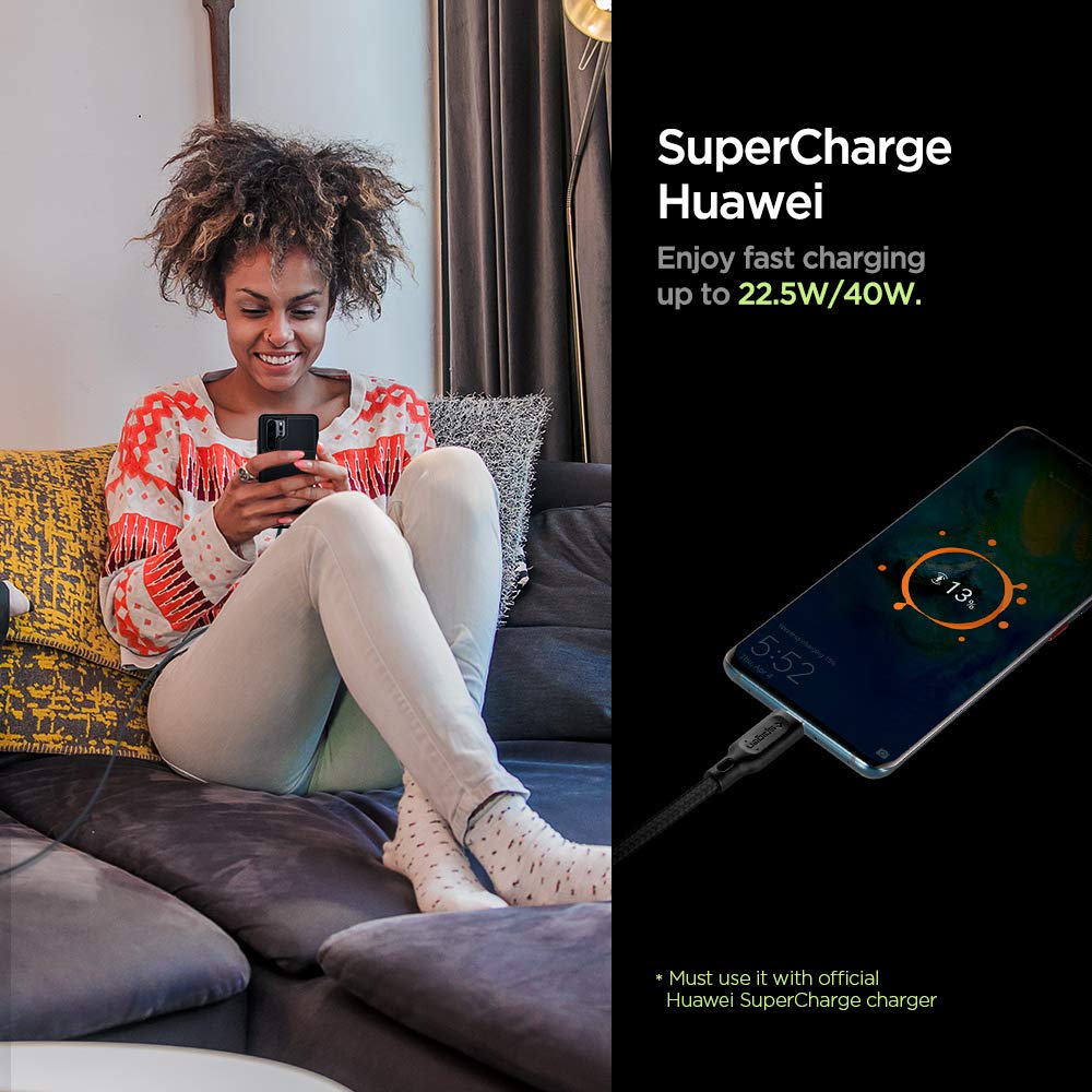 Spigen Type-A to C Cable-Black