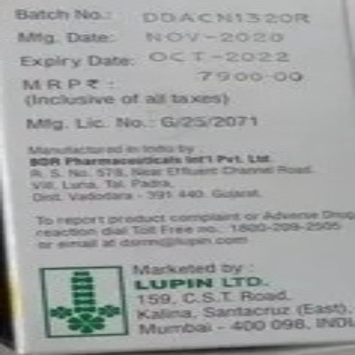 Dasania 50 Mg Tablet - Recommended For: Doctor