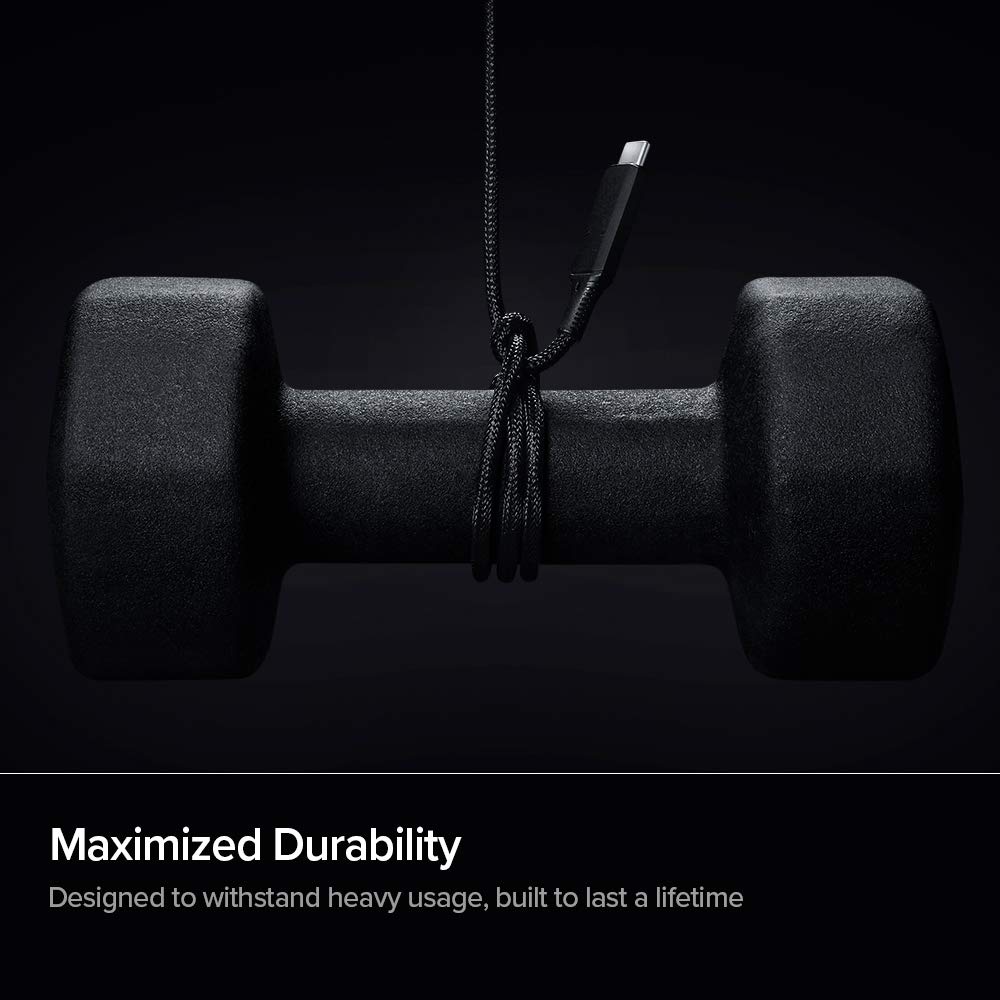 Spigen Type-A to C Cable, 1M, 2-Pack, 60W