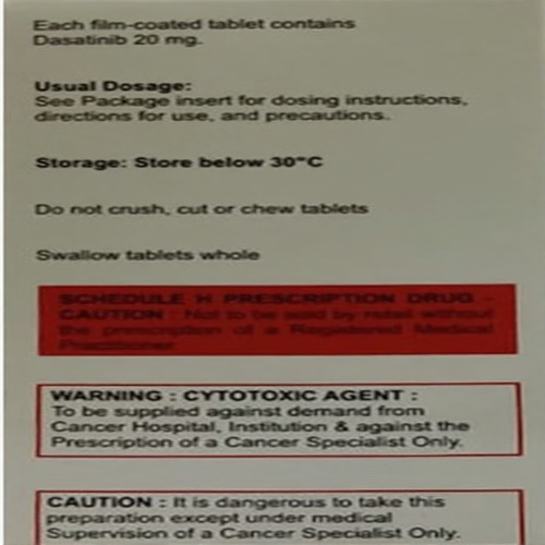 Dasashil 20 mg Tablet