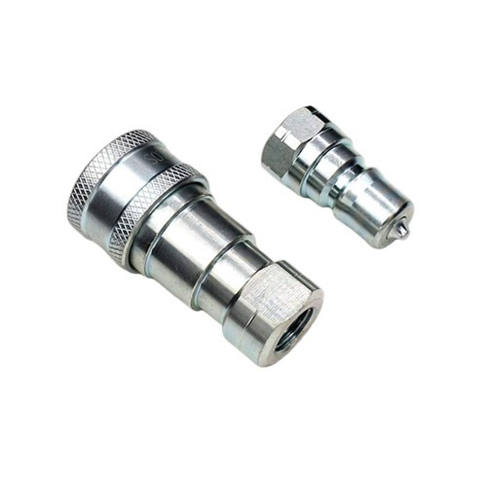 Ss Hydraulic Quick Coupler - Color: Silver
