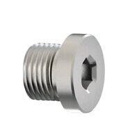 Ss Hydraulic Plug - Finish: Polished / Smooth Finish