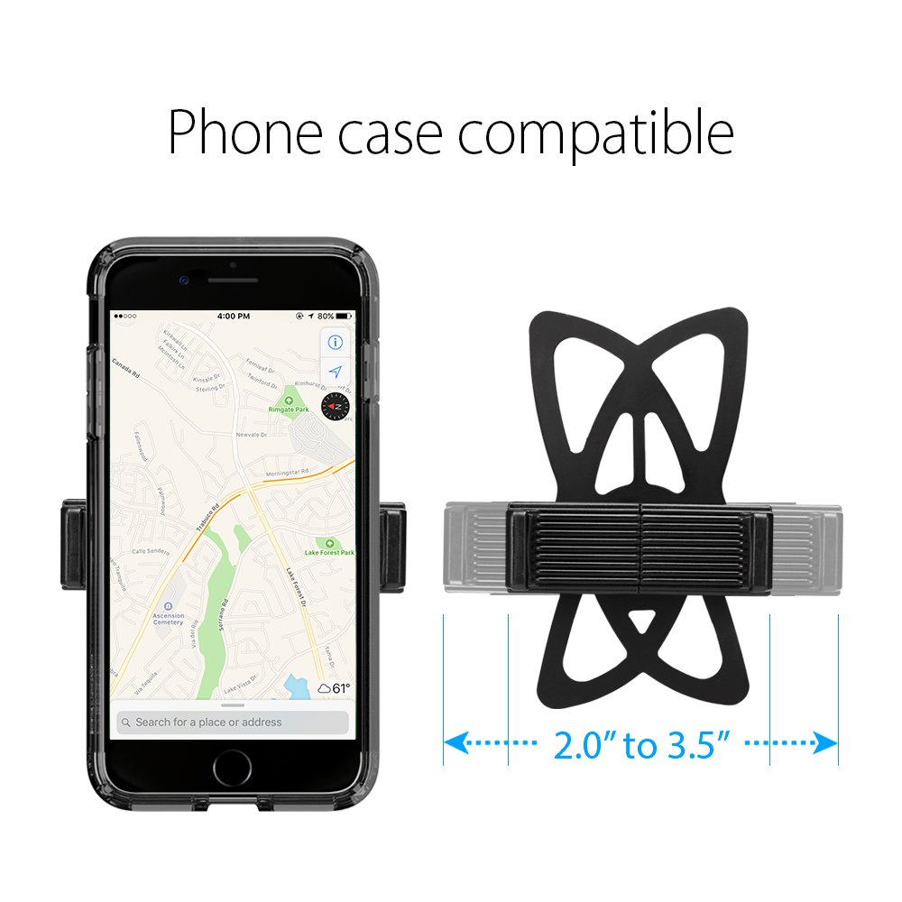 Spigen Velo Bike Phone Mount Holder- Black